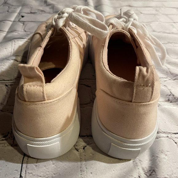 Light Pink, H&M, Platform Sneakers, Size 9.5 - Picture 3 of 4